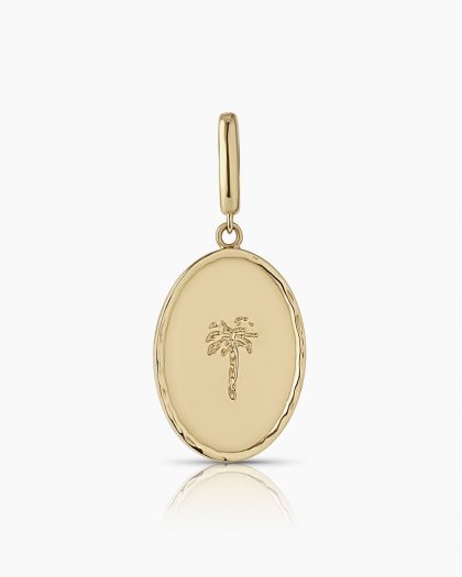 Gold Palm Charm